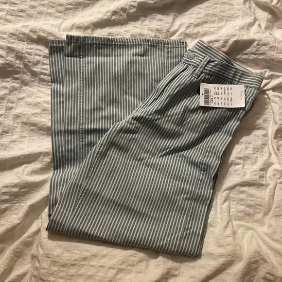 brandy melville gigi striped jeans - Picture 2 of 4
